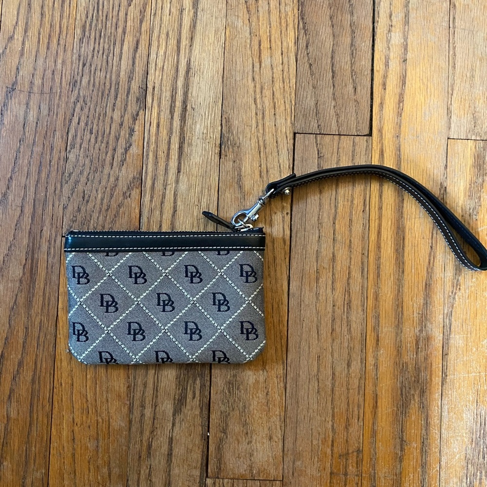 Dooney & Bourke Signature Monogram Canvas Wrislet
